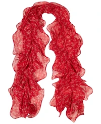 Lauren Ralph Lauren Spring Ditsy Double Ruffle Scarf