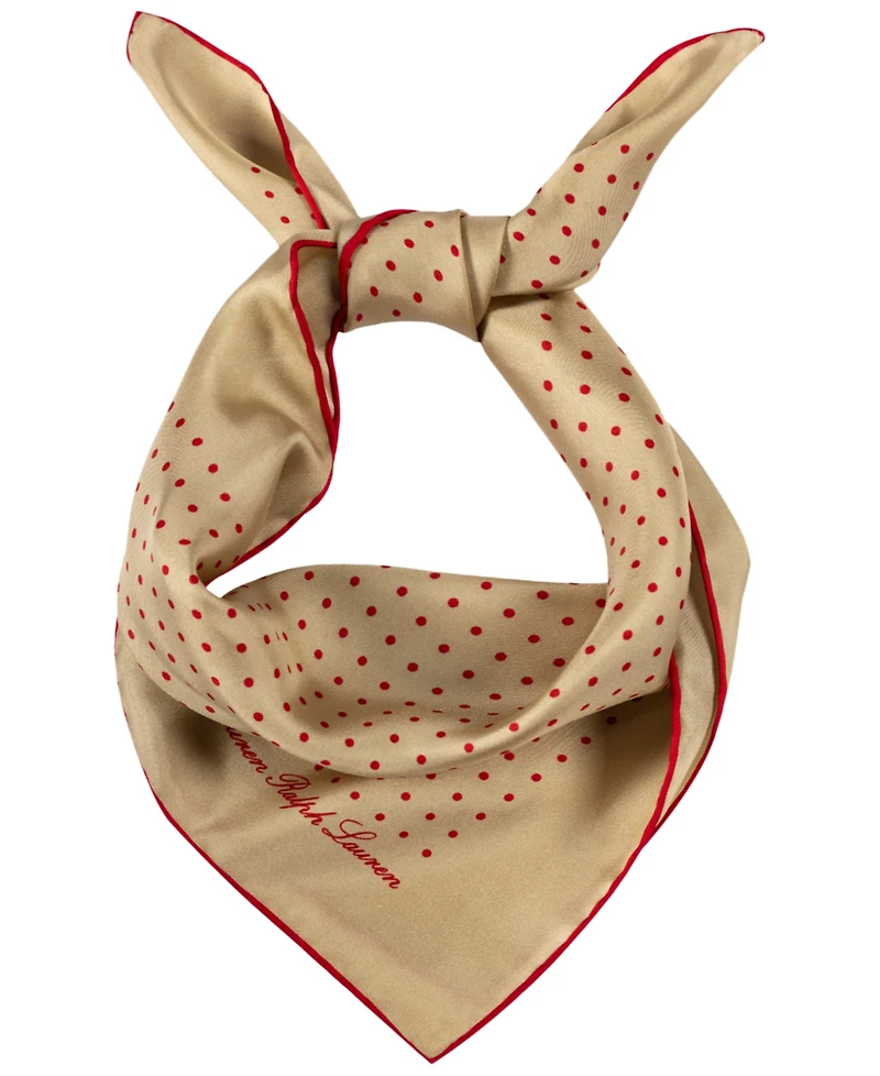 Lauren Ralph Lauren Core Dot Square Scarf