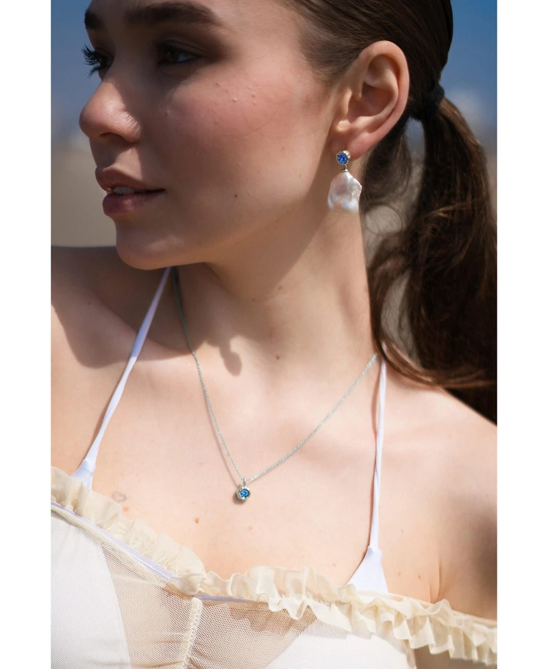 Classicharms Skyler Freshwater Baroque Pearl Drop Earrings