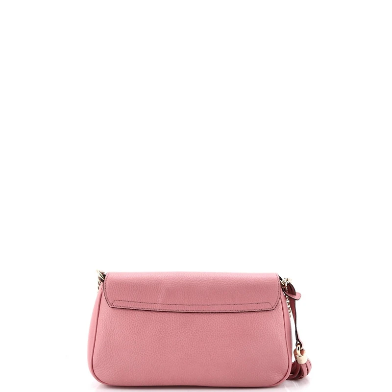 Pre-Owned Gucci Medium Soho Chain Crossbody Bag Leather