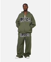 Carre Men's Terrace Relaxed Fit Embroidered Logo Trackpants