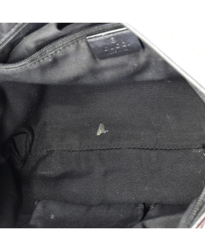 Pre-Owned Gucci Medium Web Messenger Bag Gg Canvas