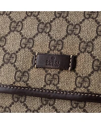 Pre-Owned Gucci Small Flap Messenger Gg Coated Canvas