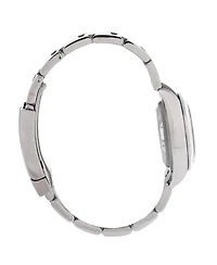 Pre-Owned Rolex Oyster Perpetual Beige Automatic Watch in Stainless Steel 28mm