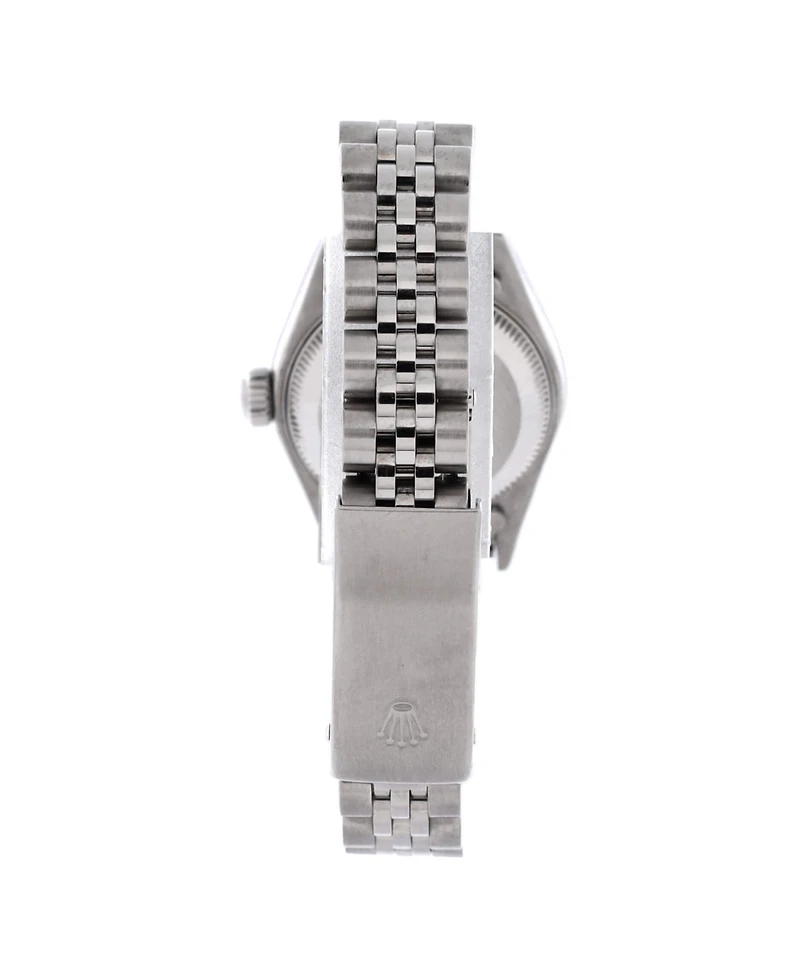 Pre-Owned Rolex Oyster Perpetual Datejust Automatic Watch in Stainless Steel and Gold with Diamond Markers 26mm