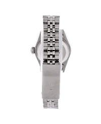 Pre-Owned Rolex Oyster Perpetual Datejust Automatic Watch in Stainless Steel and Gold with Diamond Markers 26mm