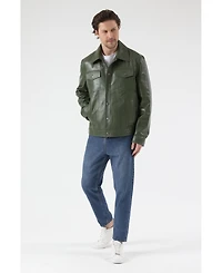 Furniq Uk Men's Leather Jacket