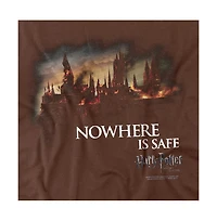 Harry Potter Men's Burning Hogwarts T-Shirt