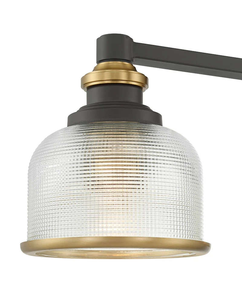 Possini Euro Design Possini Euro Poway 42 1/2"W and Glass 5-Light Bath Light