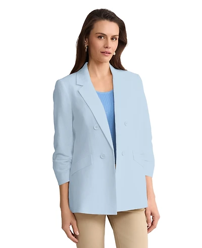 Jones New York Petite Notch Collar Jacket