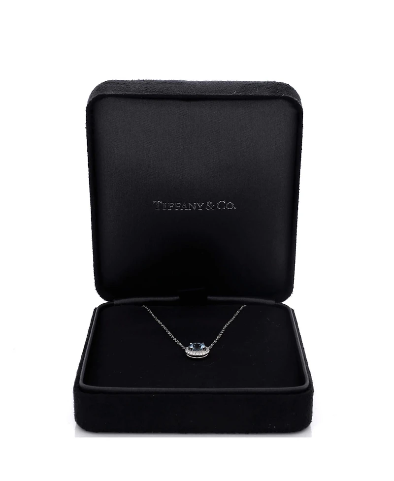 Pre-Owned Tiffany & Co Soleste Round Pendant Necklace