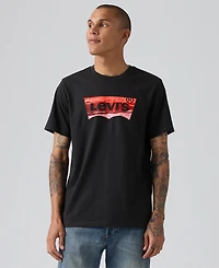 Levi's Men's Graphic Logo Batwing Short Sleeve T-shirt