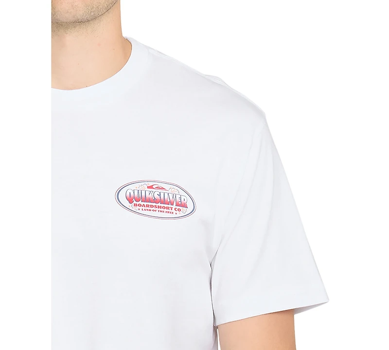Quiksilver Men's Short-Sleeve Crewneck T-Shirt