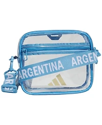 adidas Men's Argentina Zip-Up Crossbody Bag
