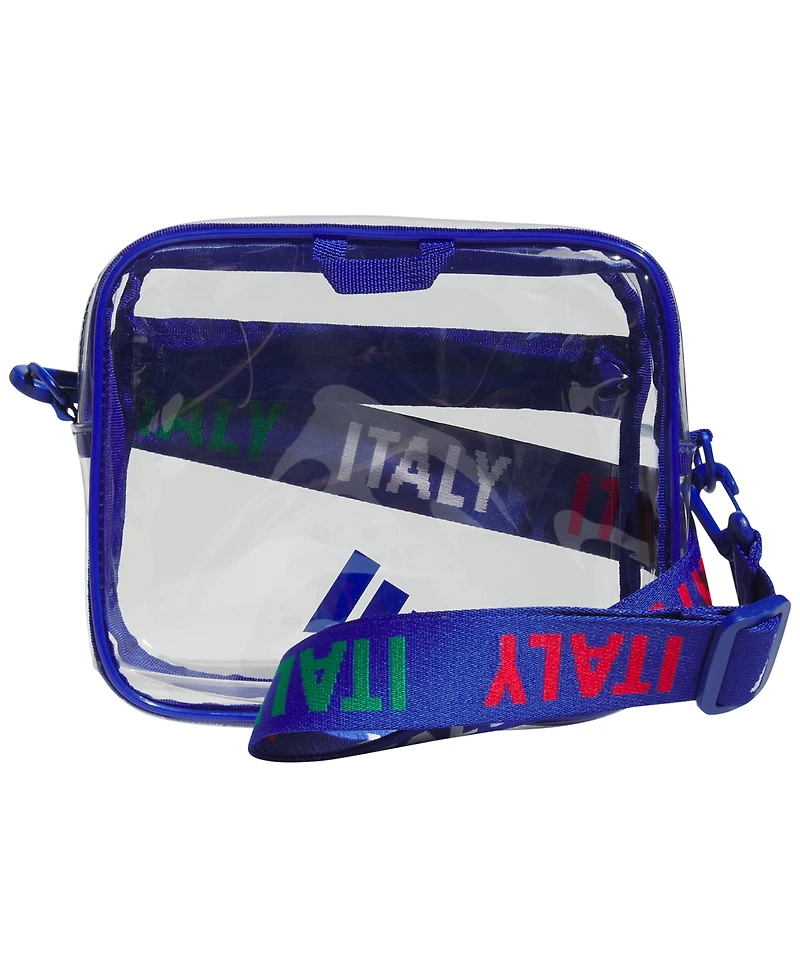 adidas Men's Italy Zip-Up Crossbody Bag