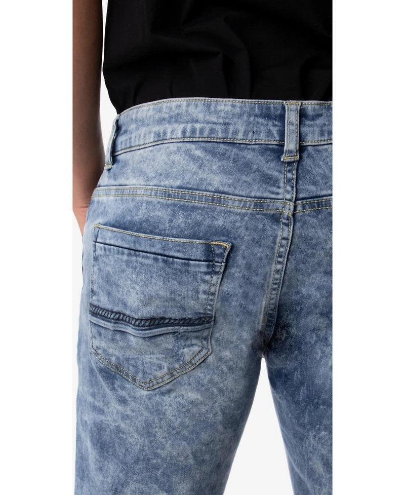 Raw X Men's RawX Rip Repair Stretch Jeans