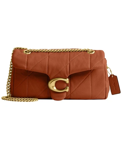 Coach Soft Quilted Tabby Leather Shoulder and Crossbody Bag
