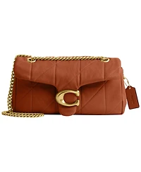 Coach Soft Quilted Tabby Leather Shoulder and Crossbody Bag