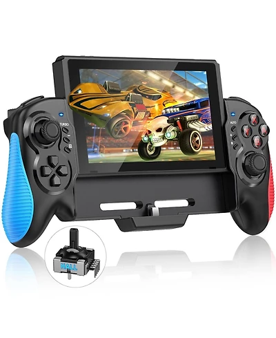ECHTPeak Switch Controller for Switch/Switch Oled, Hall Effect One-Piece Joypad Controller, Switch Remote with Turbo and Dual Motor Vibration