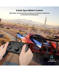 ECHTPeak Wireless Pro Controller Compatible with Switch/Switch Lite/Switch Oled, Switch Remote Gamepad with Joystick, Double Vibration