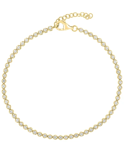 Effy Collection Lab Grown Diamond Bracelet (2-7/8 ct. t.w.) in 14k Yellow Gold