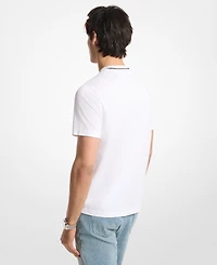 Michael Kors Men's Contrast Tipping Crewneck T-Shirt