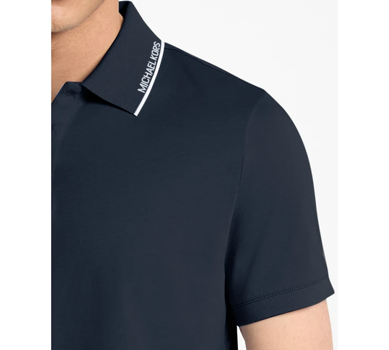Michael Kors Men's Regular-Fit Pull-On Polo Shirt