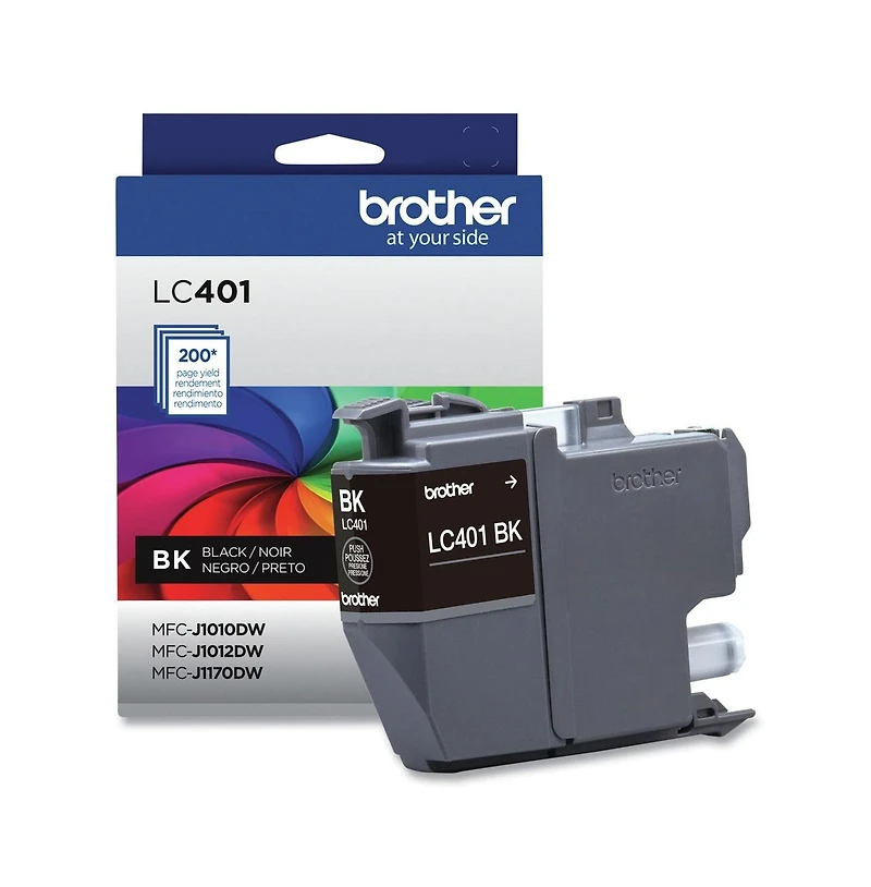Brother LC401BKS 200 Page-Yield Ink