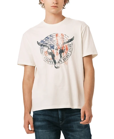 Buffalo David Bitton Men's Classic Short-Sleeve Silhouette T-Shirt