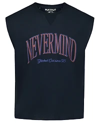 Buffalo David Bitton Men's Boxy Cropped Silhouette T-Shirt