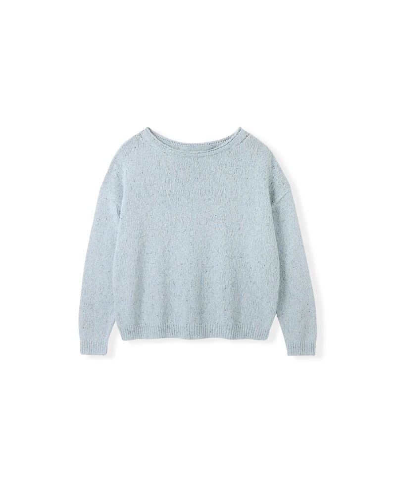 Celtic & Co. Women's Silk Blend Boat Neck Sweater