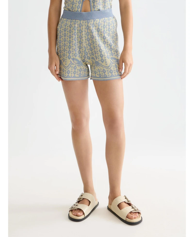 Scotch & Soda Women's and Jaquard Knitted Shorts