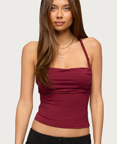 Edikted Women's Cailinne Braided Twist Top