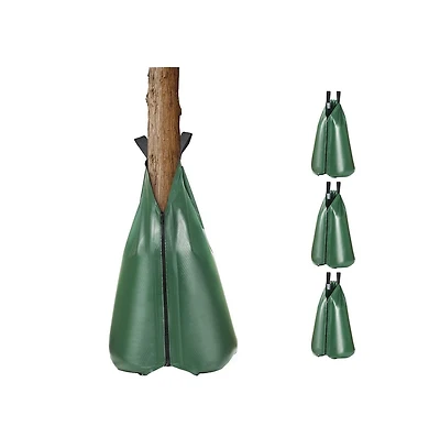 Sugift 4 Pack 20 Gallon Tree Watering Bag Slow Release Drip Irrigation