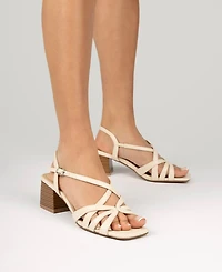 Journee Collection Women's Shyla Block Heel Dress Sandals