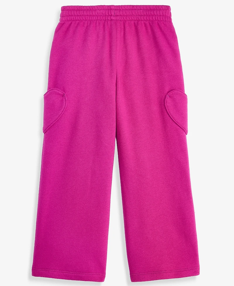 Epic Threads Toddler Girls' 12M-5T Heart-Pocket Fleece Pants, Macy's Exclusive