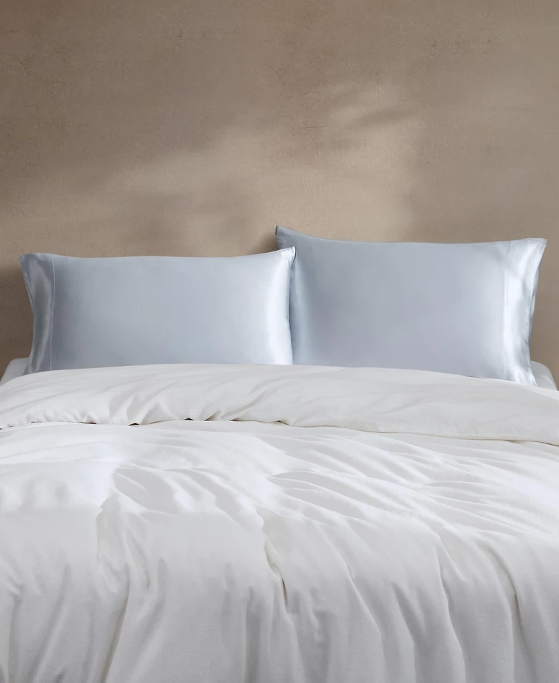 Calvin Klein Mulberry Silk 2-Pc. Pillowcase Set, Queen