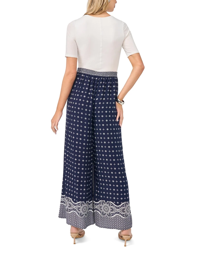 Vince Camuto Women's Wide-Leg Pull-On Pants