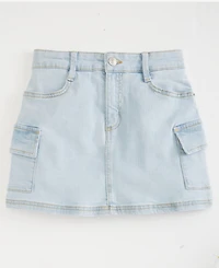 Epic Threads Girls' Xs-xl Denim Cargo Skirt, Macy's Exclusive