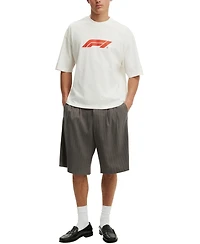 Cotton On Men's Cropped Modern-Fit License T-Shirt