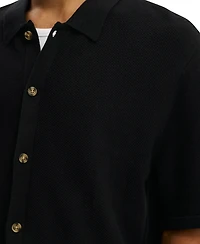 Cotton On Men's Classic Box-Fit Knit Short-Sleeve Shirt