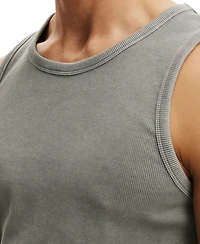 Cotton On Men's Rib Tank T-Shirt