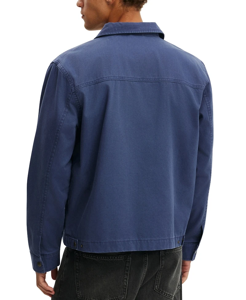 Cotton On Men's Garage Long-Sleeve Jacket