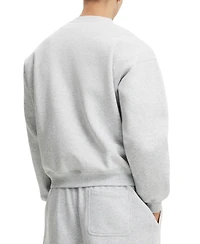 Cotton On Men's Modern Box-Fit Crewneck Sweatshirt