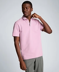 Kenneth Cole Men's Cotton-Blend Short-Sleeve Polo Shirt