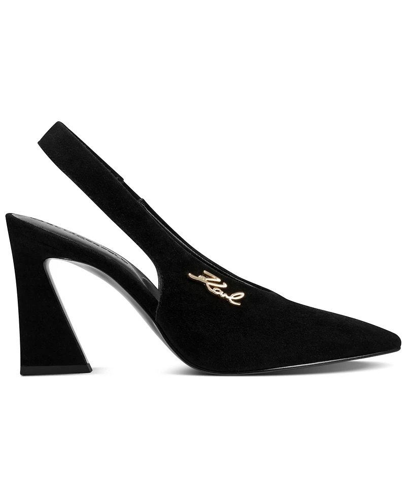 Karl Lagerfeld Paris Women's Lauryn Slingback Pumps