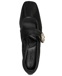 Karl Lagerfeld Paris Women's Sabelle Mesh Mary Jane Ballet Flats