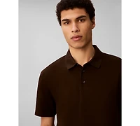 Calvin Klein Men's Short Sleeve Supima Cotton Polo Shirt