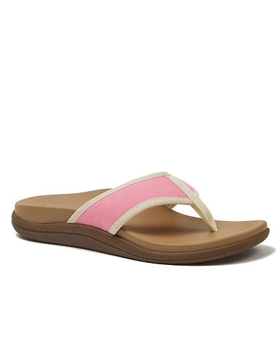 Lands' End Women's All Day Comfort Canvas Flip Flops
