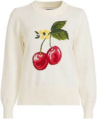 Lands' End Women's Drifter Jacquard Sweater